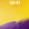 Golden Hush Wallpaper with Purple Veil wallpaper for iPhone, iPad & Mac