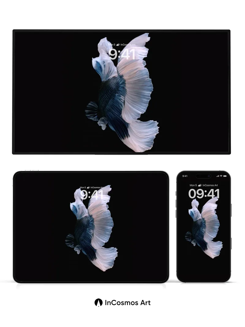 Silken Drift Wallpaper with Ethereal Motion