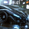 Neon Drizzle Wallpaper with Cybernetic Reflections wallpaper for iPhone, iPad & Mac