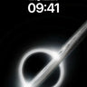 Silent Void Wallpaper with Light's Edge wallpaper for iPhone, iPad & Mac