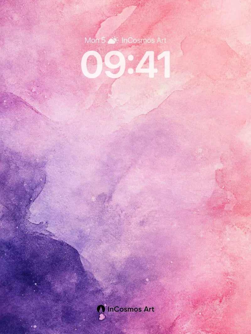 Luminous Veil Wallpaper with Ethereal Hues