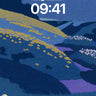Nocturnal Bloom Wallpaper with Whispering Hills wallpaper for iPhone, iPad & Mac