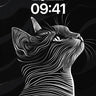 Silent Lineage Wallpaper with Whispering Stripes wallpaper for iPhone, iPad & Mac