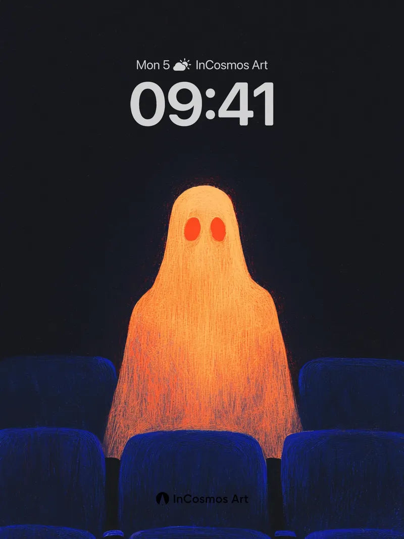 Glowing Specter Wallpaper with Cinematic Hush