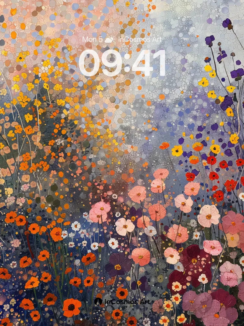 Whispering Meadow Wallpaper with Dappled Light