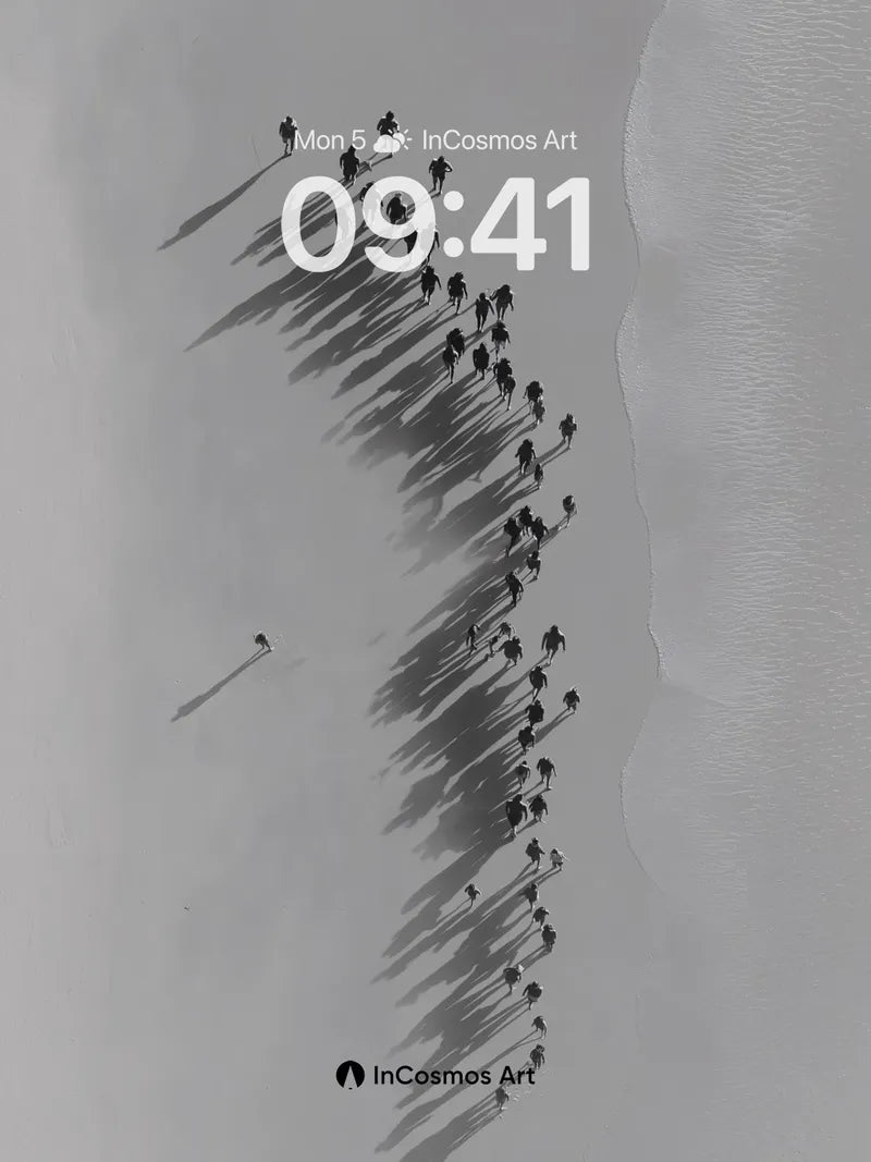 Shadow March Wallpaper with Silent Steps wallpaper for iPhone, iPad & Mac