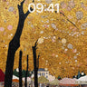 Golden Canopy Wallpaper with Market Whispers wallpaper for iPhone, iPad & Mac