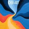Flowing Colors Abstract Wallpaper wallpaper for iPhone, iPad & Mac
