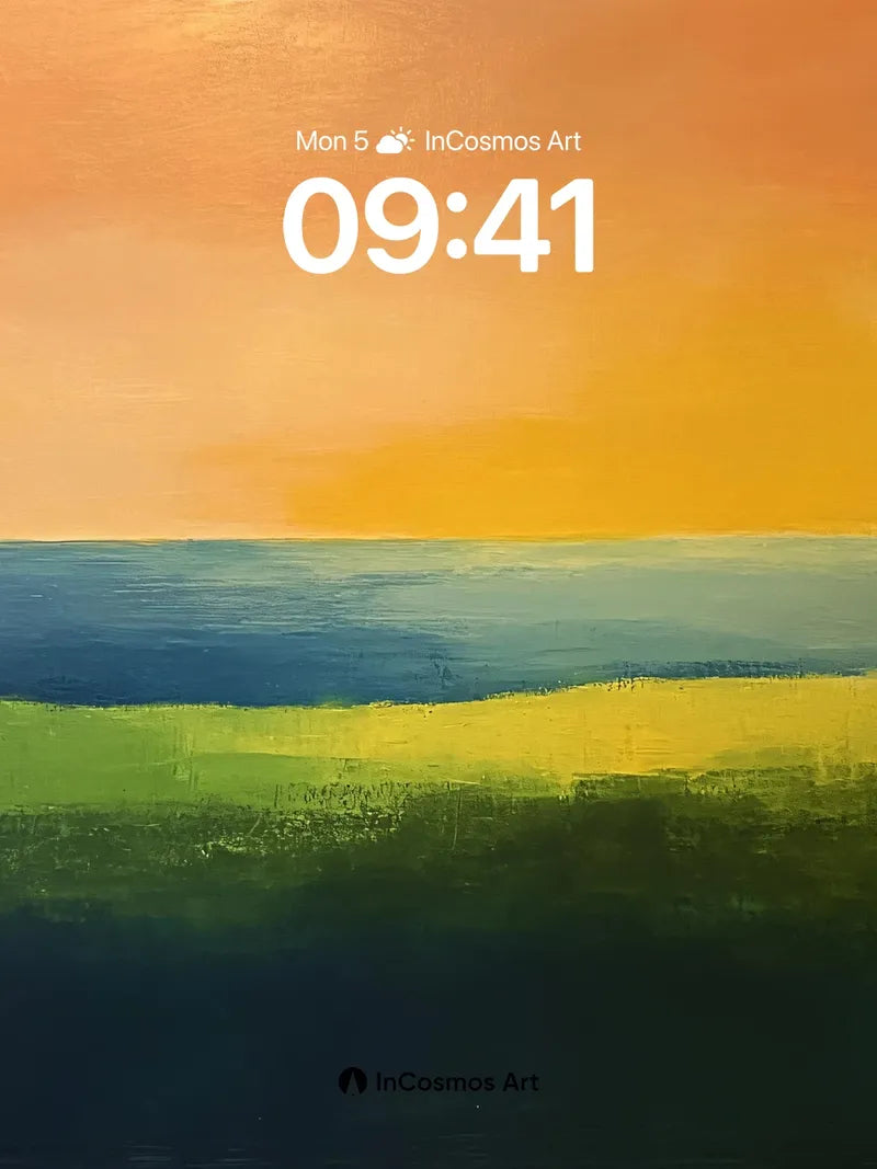 Golden Hush Wallpaper with Horizon Breath