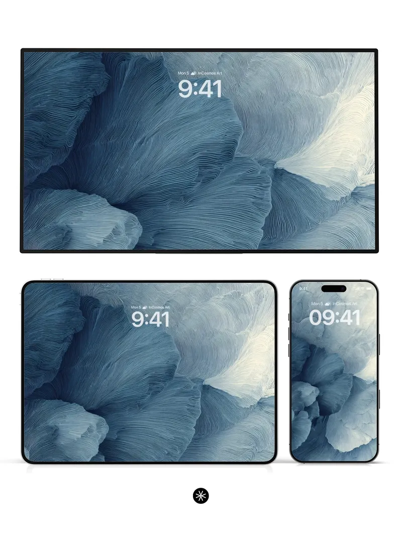 Silk Haze Wallpaper with Subtle Currents