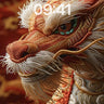Ember-Thread Dragon Wallpaper with Silk Whispers wallpaper for iPhone, iPad & Mac