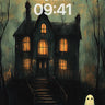 Luminous Haunt Wallpaper with Ghostly Whisper wallpaper for iPhone, iPad & Mac