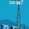 Silent Windmill Wallpaper with Mountain Hush wallpaper for iPhone, iPad & Mac