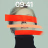 Silent Gaze Wallpaper with Striped Veil wallpaper for iPhone, iPad & Mac