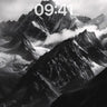 Shadowed Peaks Wallpaper with Cloud Veils wallpaper for iPhone, iPad & Mac