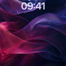 Luminous Veil Wallpaper with Cosmic Threads wallpaper for iPhone, iPad & Mac