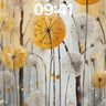 Golden Whispers Wallpaper with Floating Seeds wallpaper for iPhone, iPad & Mac