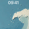 Ocean Wave Texture Abstract Wallpaper