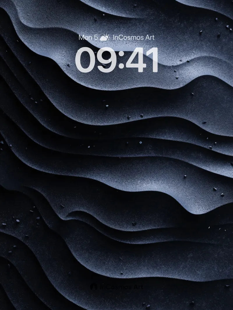 Midnight Dune Wallpaper with Whispering Ridges