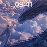 Ethereal Skybound Wallpaper with Dragon's Whisper wallpaper for iPhone, iPad & Mac