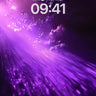 Cosmic Veil Wallpaper with Floating Crystals wallpaper for iPhone, iPad & Mac