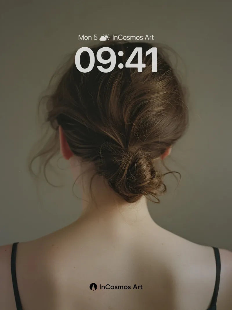 Silken Stillness Wallpaper with Hidden Knots