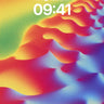 Spectral Wave Wallpaper with Liquid Light wallpaper for iPhone, iPad & Mac