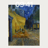 Starry Night Café Wallpaper with Van Gogh's Brushstrokes wallpaper for iPhone, iPad & Mac