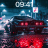 Neon Drizzle Wallpaper with Reflective Pulse wallpaper for iPhone, iPad & Mac