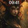 Autumn Veil Wallpaper with Horned Majesty wallpaper for iPhone, iPad & Mac
