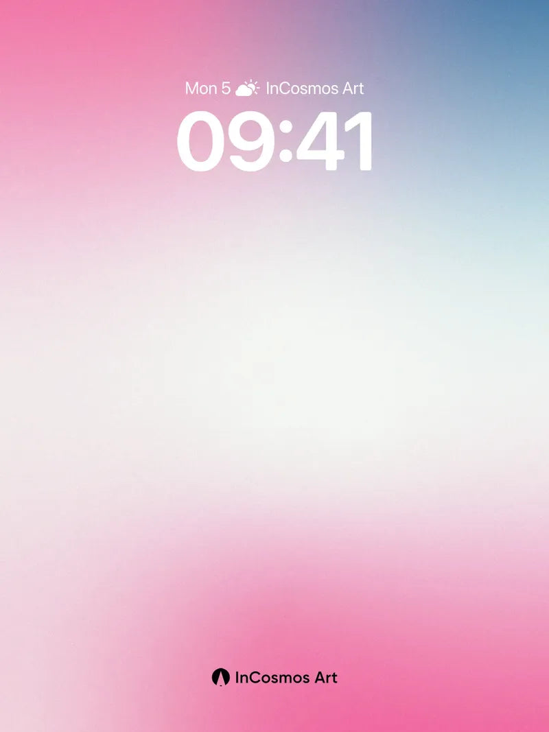 Luminous Gradient Wallpaper with Ethereal Hues