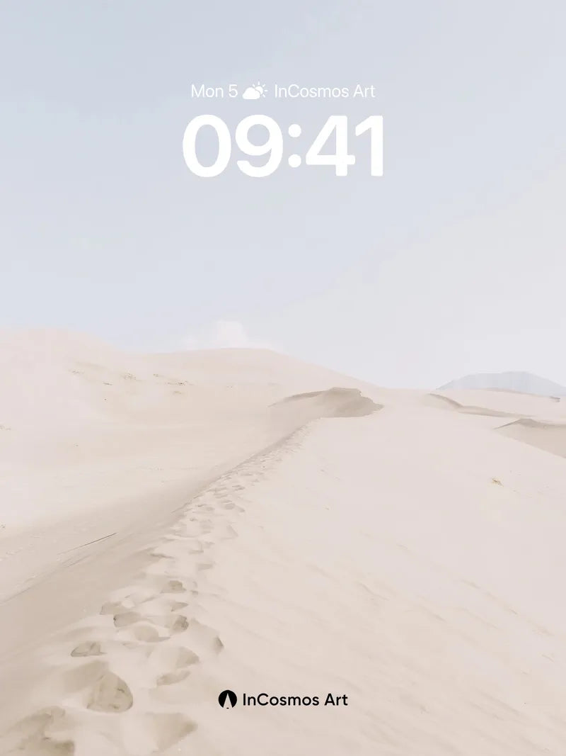 Serenity Trail Wallpaper with Whispering Dunes