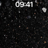 Cosmic Drift Wallpaper with Floating Fragments wallpaper for iPhone, iPad & Mac